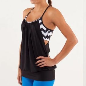 Lululemon No Limits Chevron Tank